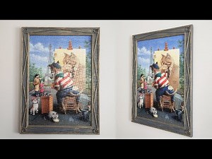 Why Would I Spend Money? - I Made a Great Frame for My Puzzle with Cardboard