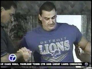 WXYZ Detroit: February 5 2006: Mike Utley