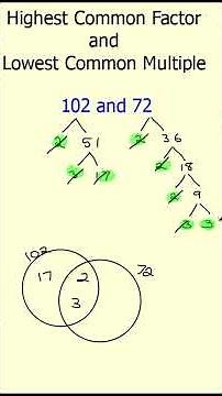 HCF & LCM Using Venn Diagrams | GCSE Maths Explained