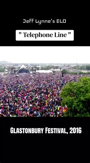 Telephone Line - Jeff Lynne's ELO (LIVE) 📍Glastonbury Festival 2016 #electriclightorchestra #jefflynne #elo #glastonbury #jefflynnefan