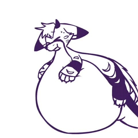 Fat furry animation 23
