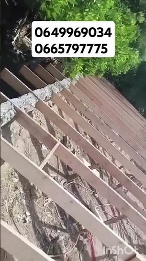 تركيب القرمود/ترميم سطح منزل من القزدير و تزيينه بالقرمود/ أشغال القرمود