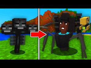 I remade every mob into Skibidi Toilet in Minecraft (Parts 1-6)