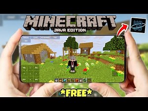 MINECRAFT JAVA EDITION ON MOBILE 😱