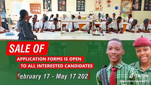 Admission Open for JSS1 at Nigerian Defence Academy