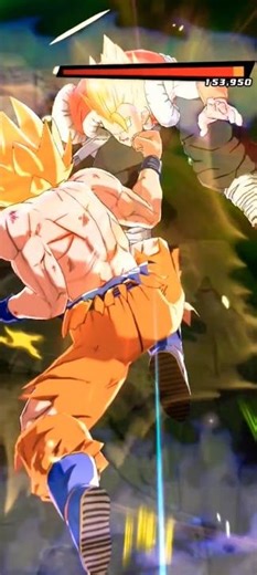 Super Saiyan gogeta Rising Rush Max Damage #dbl #gaming #shorts