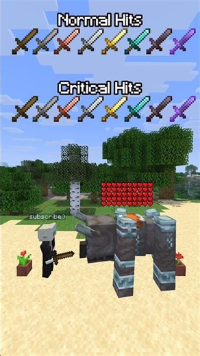 ALL MINECRAFT SWORDS vs RAVAGER… Who Wins? 🐂⚔️#minecraft #shorts