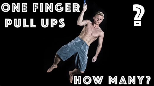 How many one finger pull ups can I do?