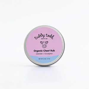 Organic Chest Rub | Tubby Todd Bath Co.