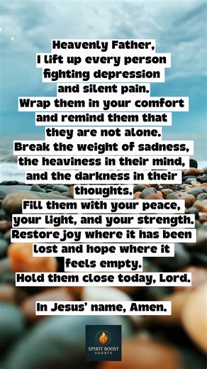 1-Minute Prayer for Depression #prayer #shortprayer #dailyshorts