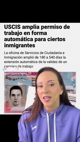 Ampliación automática de permisos de trabajo por USCIS - Buenas noticias para inmigrantes