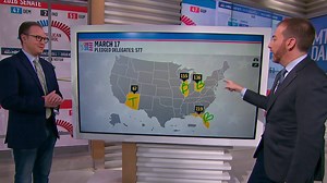 14K views · 91 reactions | WATCH: @chucktodd and @Redistrict break down the next primary contests and show why it’s an uphill battle from here for Bernie Sanders. #MTPDaily | Meet the Press | Facebook