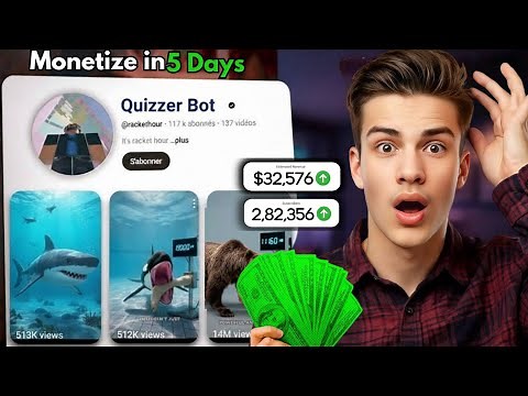 How I Create VIRAL AI Quiz Videos Using ONLY AI (Step-by-Step)