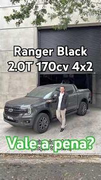 Is the 4x2 170hp 2.0T Ranger Black a good value for money? #ford #ranger #black #fordranger