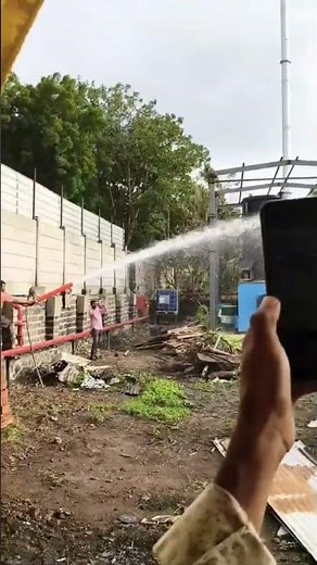 🔥 Fire Hydrant Monitor Wall Water Throw Testing | Live Pressure Demo | SEWP SERVICES Pvt. Ltd. #sewp