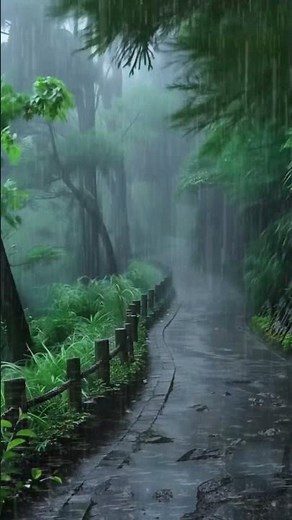 Rain Sounds for Sleeping 🌙 Relaxing Ambience | 10 Hours Dark Screen