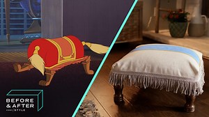 Learn how to make your own DIY footstool inspired by Beauty and the Beast! | Disney Style | Facebook