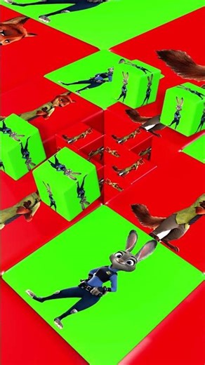 Zootopia Faces Rolling Animation #funny #gaming