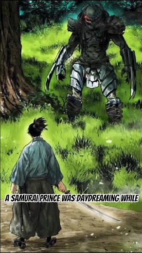 Samurai ninja 🥷vs Alien Predator👽😮