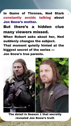 That 1 Detail Revealed Jon's Snows Truth | #gameofthrones #shorts #viral #edit