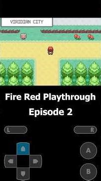 Pokemon Fire Red Playthrough (Ep2) ✨️ Route 1 #pokemon #playthrough