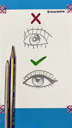 Step-by-Step Eye Drawing Tutorial with Pencil