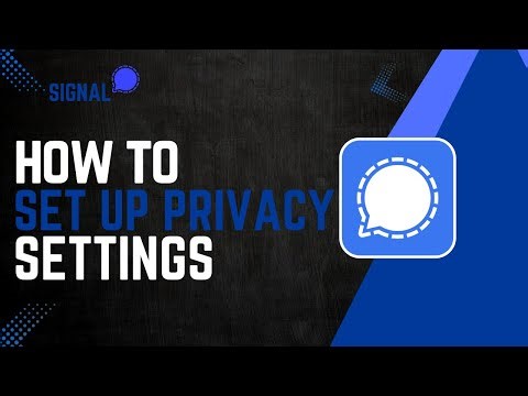 How To Set Up Signal Privacy Settings