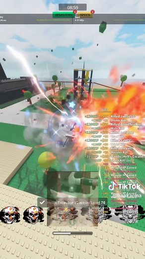 Hells Excalibur: Combat Warriors Roblox Gameplay