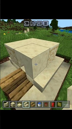 Minecraft MINI CASTLE Build Tutorial 🏰 Easy Survival Castle in Minecraft! #shorts