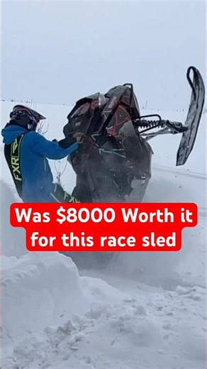 Building a $8000 wheelie snowmobile was a mistake #diy #extreme #shorts