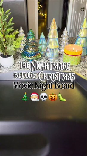 Heather Metroka ✨️ Magical Movie Themed Dinners. on Instagram: "Settle this once and for all! Is Nightmare Before Christmas a Halloween or Christmas Movie? 🎅🎃🎄💀 Send this to someone you wanna do movie night with and don't forget to save for inspo!! So personally, I think it is more of a Halloween movie BUT I thought it would be fun to share this now to break up all the Christmas content! All recipes, step by step instructions and links can be found in my blog - linked in my bio!"
