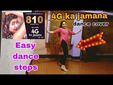 4G JAMANA SONG DANCE COVER | easy dance steps | haryanvi song