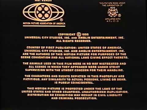 Jurassic Park (1994 VHS Closing)