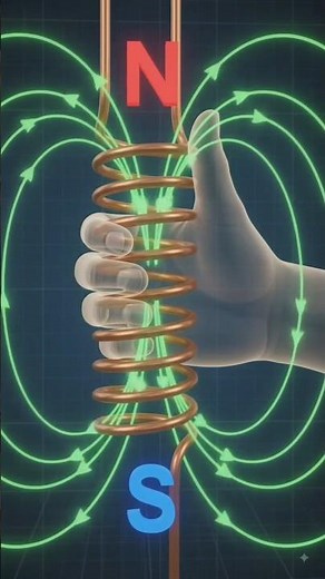 Understanding Magnetic Fields and the Right-Hand Rule" or "Visualizing the Right-Hand Grip Rule.