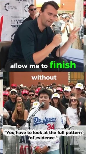 Charlie Kirk Explains “Pattern of Evidence” 🔍