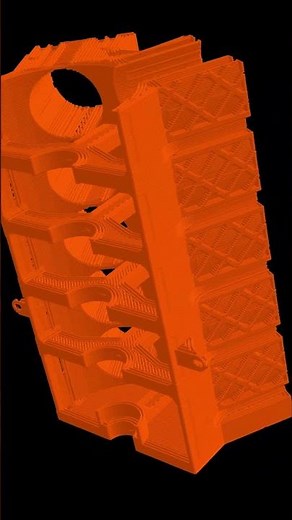 3D Printing a V12 Engine Block 🤯🔥 | Timelapse