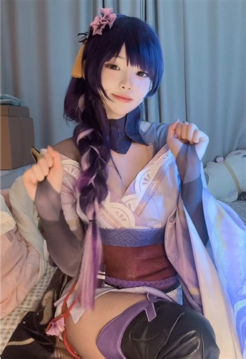 💜 #raidenshogun #cosplay #genshinimpact #genshin | Genshin Cosplay