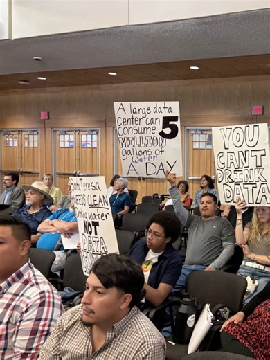 NM Climate Justice on Instagram: "The editorial board of the Santa Fe New Mexican raises questions about pollution and water use of Project Jupiter AI data center. 👉 link in our bio to tell NMED to deny Project Jupiter permits “How much pollution? Its air-quality permit application states Project Jupiter would be on track to emit more than 14 million tons of greenhouse gases each year. That’s compared to a combined 6.7 million tons of greenhouse gases from Albuquerque and Las Cruces. Tho