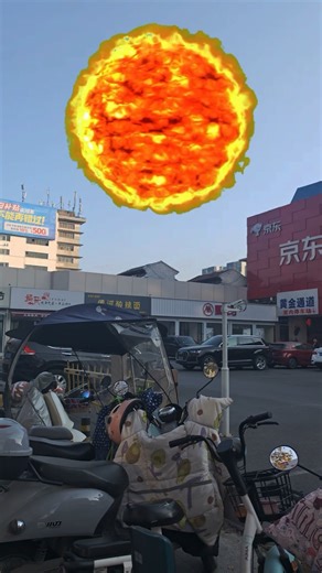 I saw a planet landing, do you know which planet it is? #SpecialEffects #Astronomy #Relaxation