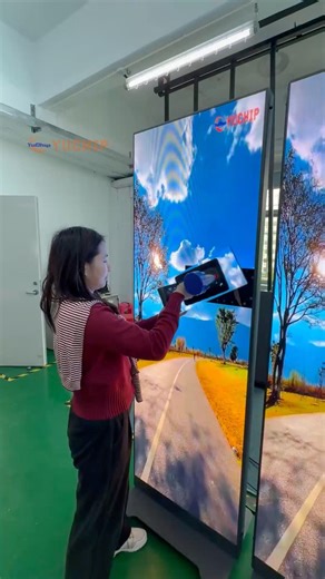 Can You Spot Mistake on This LED Display?#yuchip #ledposter #leddisplay #ledposterscreen #ledwall