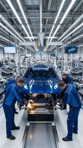 Building the Future: 2026 BMW High-Speed Factory Timelapse