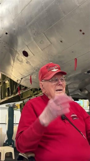 Colonel Bushong sharing about a WWII mission at the ‪@390thmmf‬ #b17 #390thmemorialmuseum