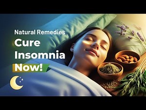 10 Effective NATURAL REMEDIES For Curing INSOMNIA