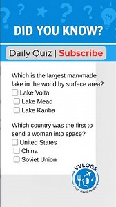 Quiz 23 | Daily 2-Question Quiz | Answer in 16 Seconds?