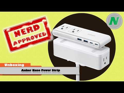 Unboxing The Anker Nano Power Strip