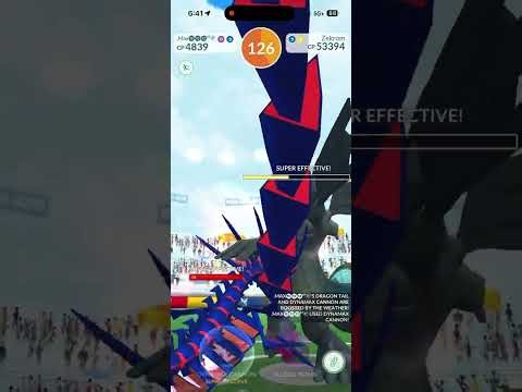 Zekrom Solo, Windy, No Adventure Effect, Dragon Breath/Outrage, Level 48 Eternatus