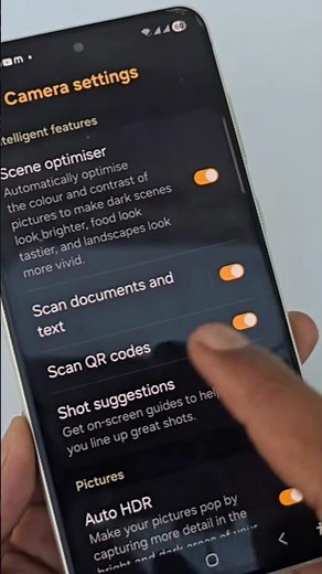 Samsung Scan Documents and Text Camera Feature