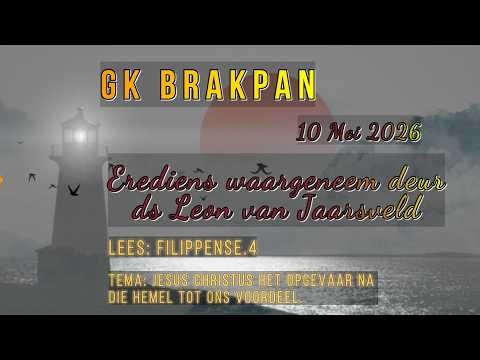 GK Brakpan - Sondag 10 Mei 2026