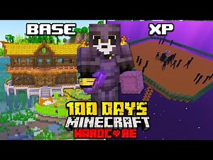 My PERFECT START to 100 DAYS in Hardcore Minecraft - [Full Movie]