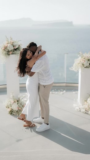 Our Santorini Wedding in 2025